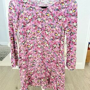 Love Fire Big Girl’s Floral Long Sleeve Dress